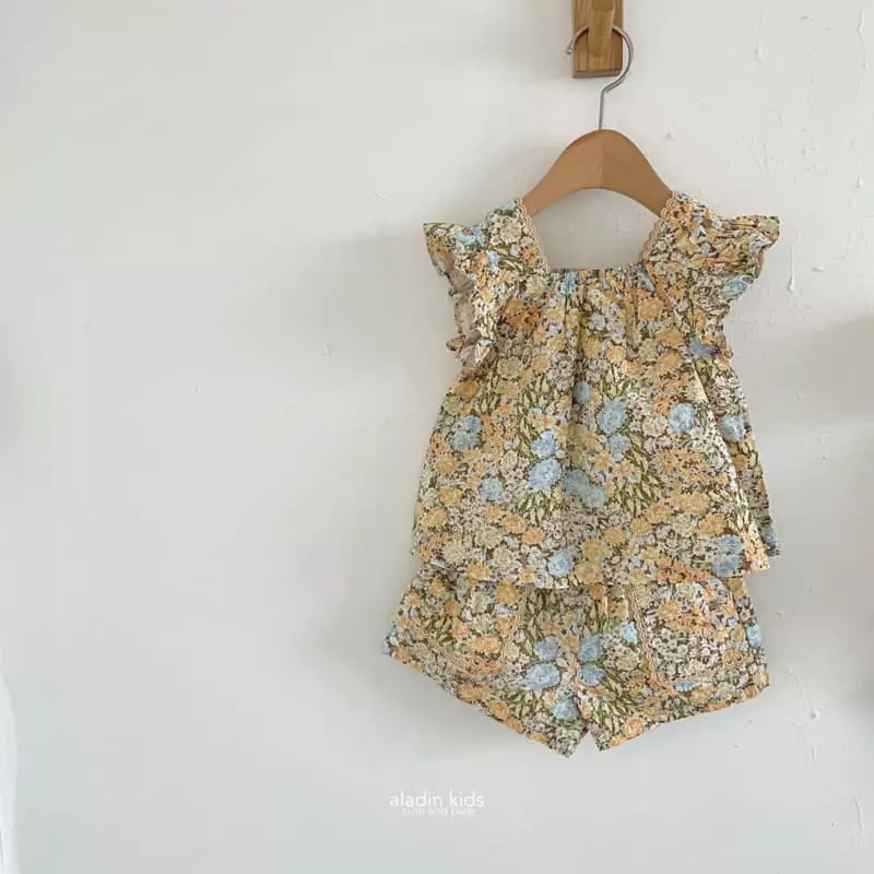 Aladin - Korean Children Fashion - #kidsstore - Tropical Blouse - 2