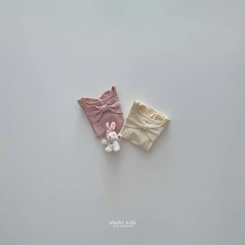 Aladin - Korean Children Fashion - #kidzfashiontrend - Lovely Ribbon Tee - 6