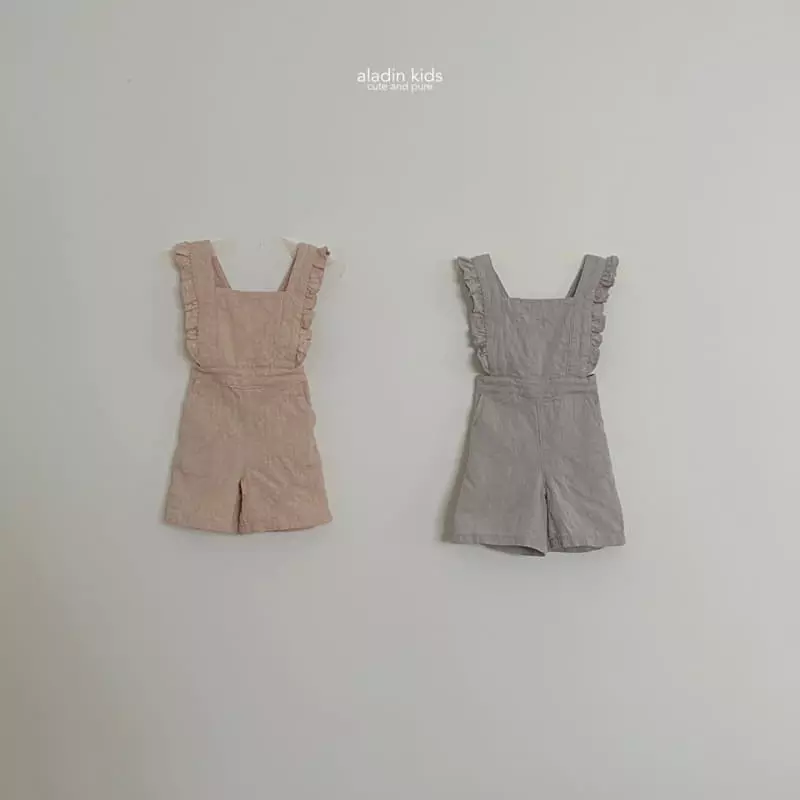 Aladin - Korean Children Fashion - #littlefashionista - Tinker Bell Overalls