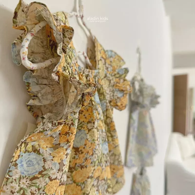 Aladin - Korean Children Fashion - #littlefashionista - Tropical Blouse - 5