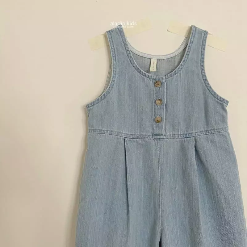 Aladin - Korean Children Fashion - #magicofchildhood - Candy Overall - 6