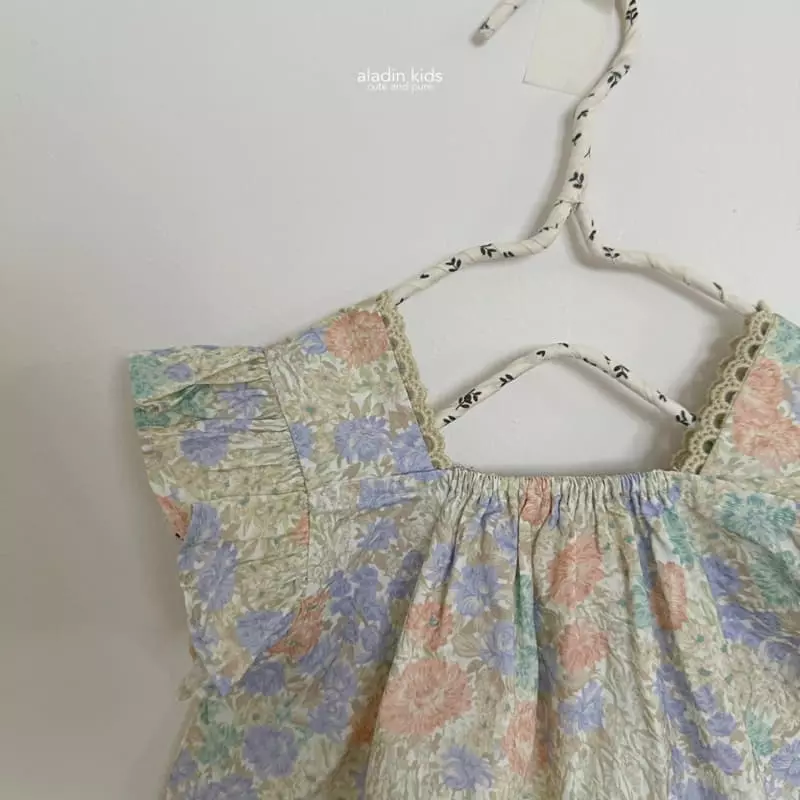 Aladin - Korean Children Fashion - #minifashionista - Tropical Blouse - 7