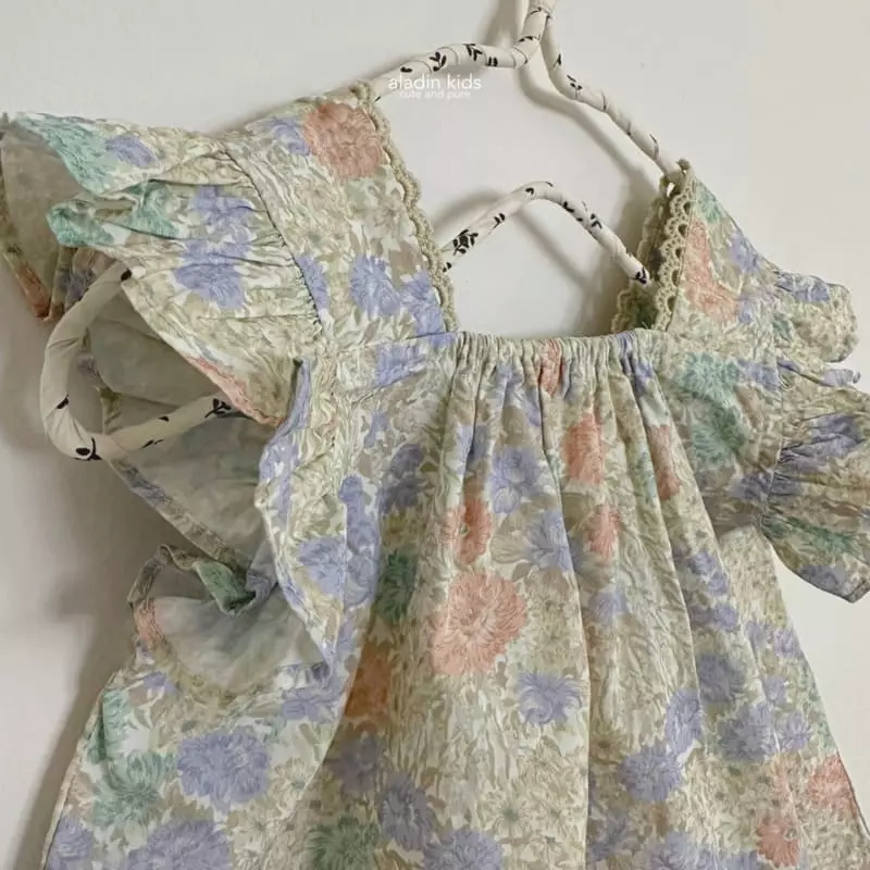 Aladin - Korean Children Fashion - #prettylittlegirls - Tropical Blouse - 8