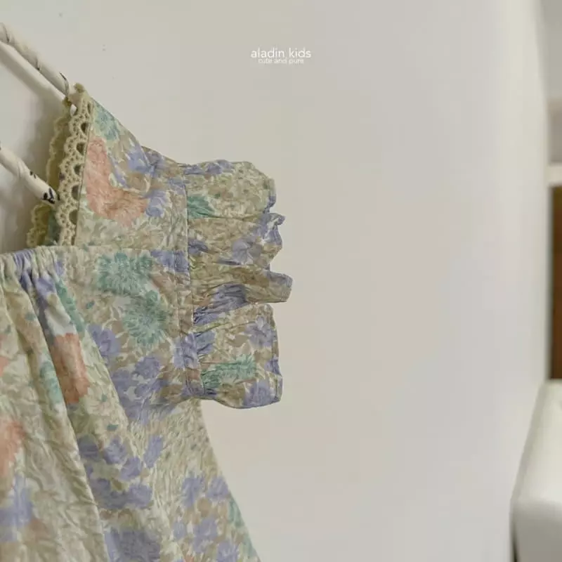 Aladin - Korean Children Fashion - #todddlerfashion - Tropical Blouse - 9