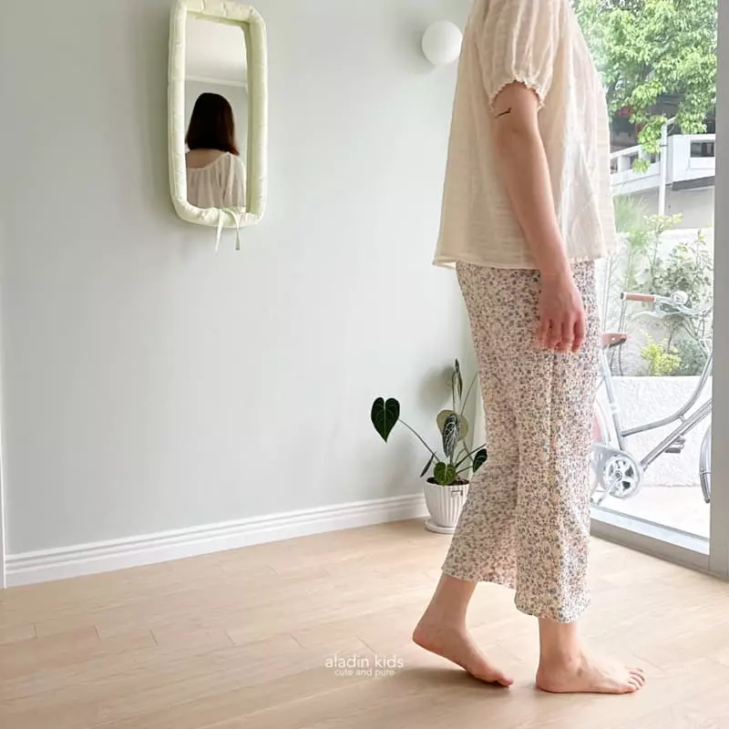 Aladin - Korean Women Fashion - #momslook - Rose Summer Pants Mom - 10