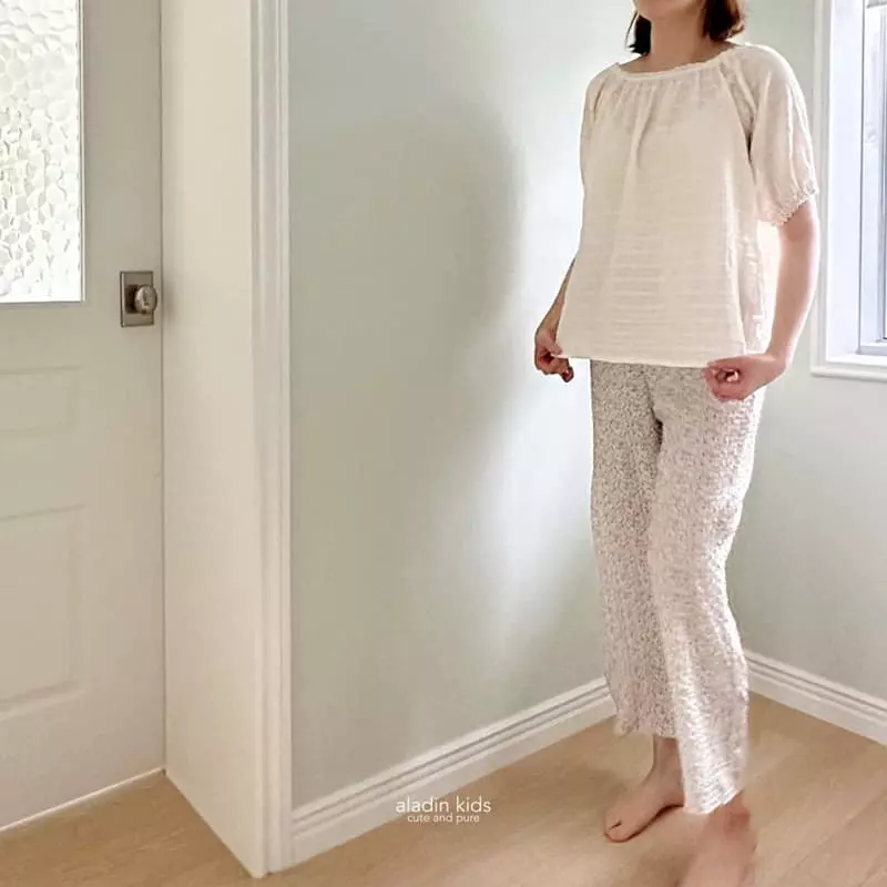 Aladin - Korean Women Fashion - #womensfashion - Rose Summer Pants Mom - 3