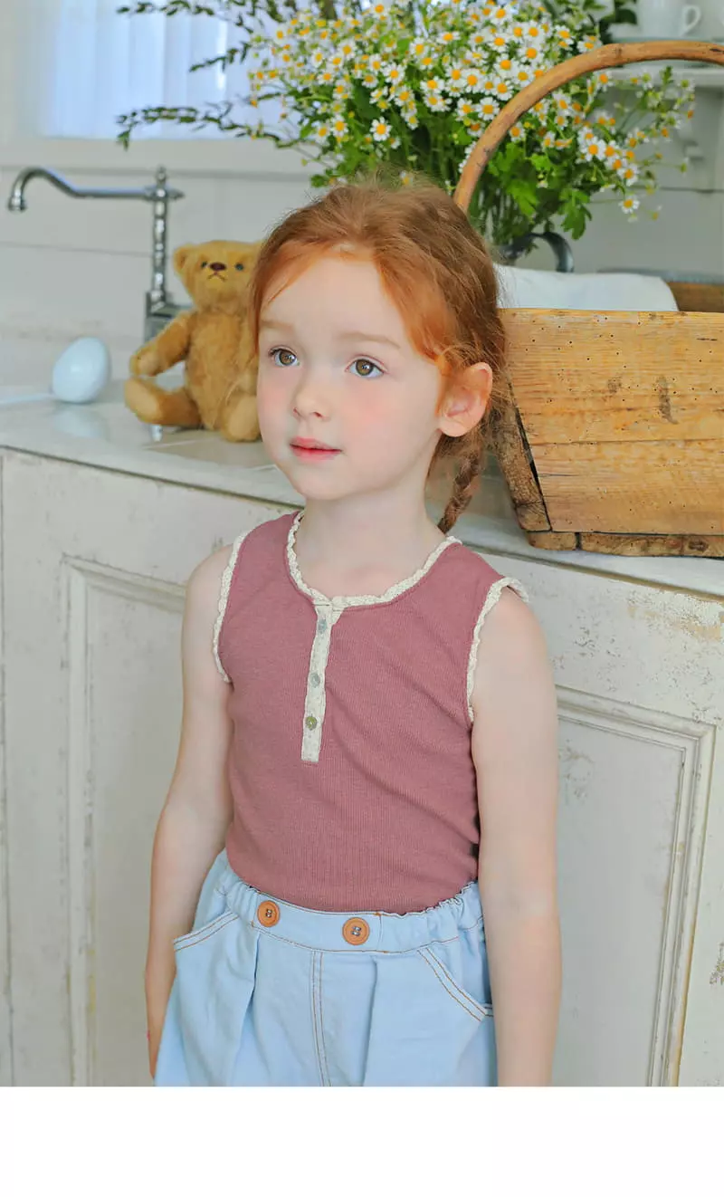 Amber - Korean Children Fashion - #kidsshorts - Ella Cami Top