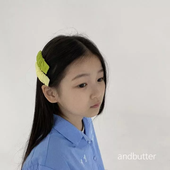 Andbutter - Korean Children Fashion - #childrensboutique - Vivid Shirring Hairpin - 12