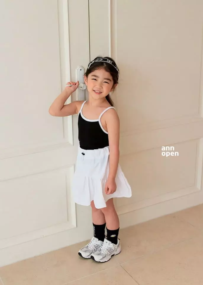 Ann Open - Korean Children Fashion - #kidsshorts - Judy String Sleeveless - 4