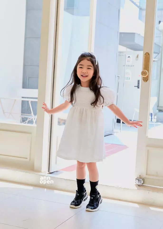 Ann Open - Korean Children Fashion - #kidsstore - Bon Jour One-piece - 4