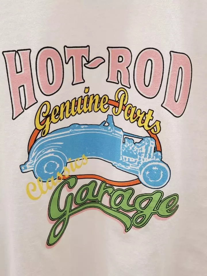 Another Plan - Korean Women Fashion - #vintagekidsstyle - Hot Road Tee - 3