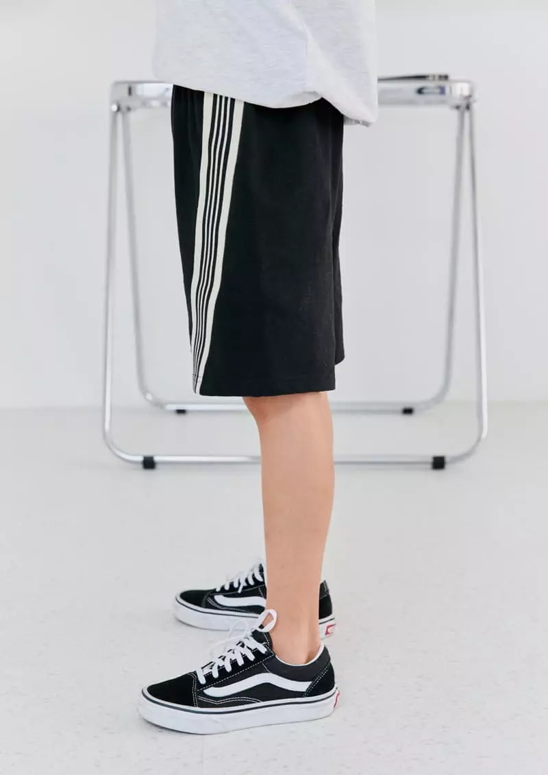 Apple Smile - Korean Children Fashion - #discoveringself - Big Tape Pants - 2