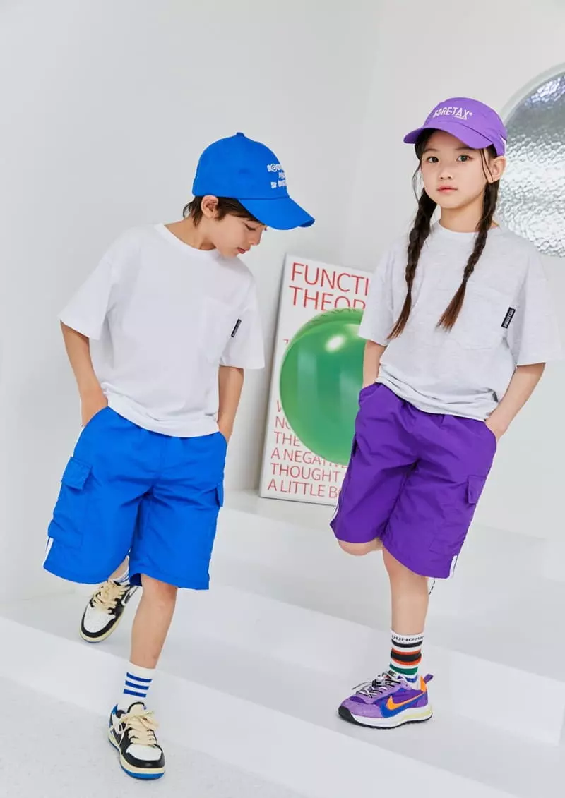 Apple Smile - Korean Children Fashion - #kidsshorts - Los Tee - 3