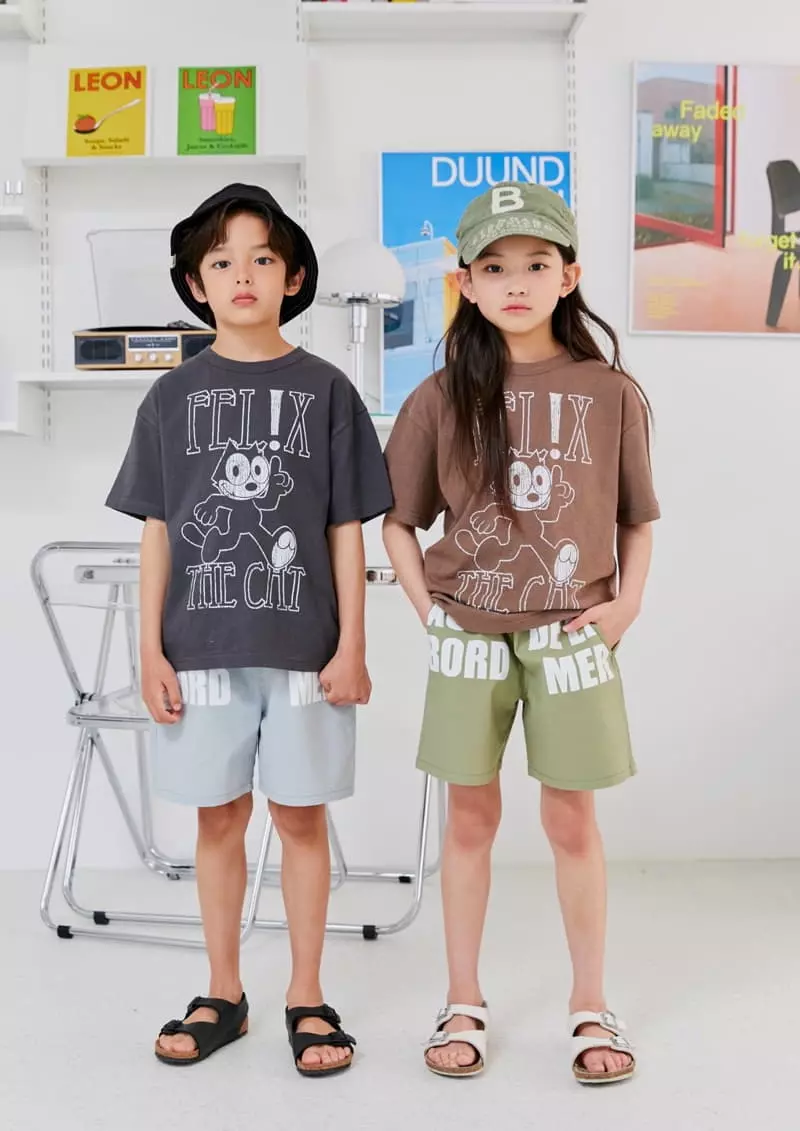 Apple Smile - Korean Children Fashion - #kidsstore - Pelex Tee
