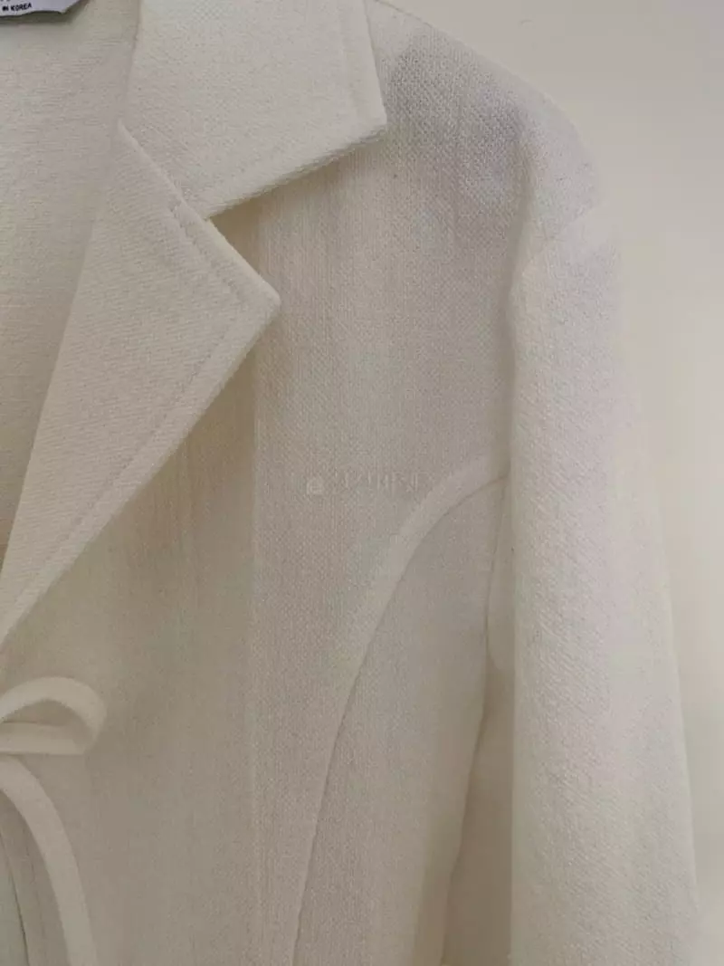 As Thought - Korean Women Fashion - #momslook - Pure Ribbon Jacket - 11