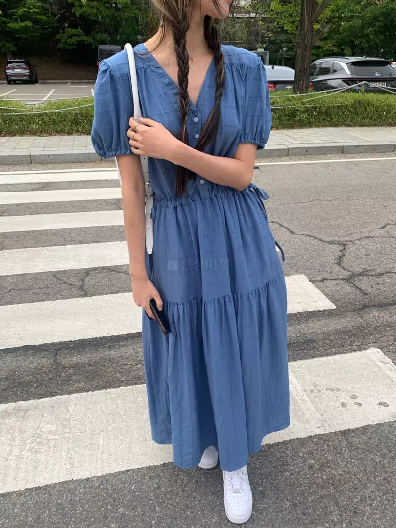 As Thought - Korean Women Fashion - #momslook - Fare Long One-piece - 7