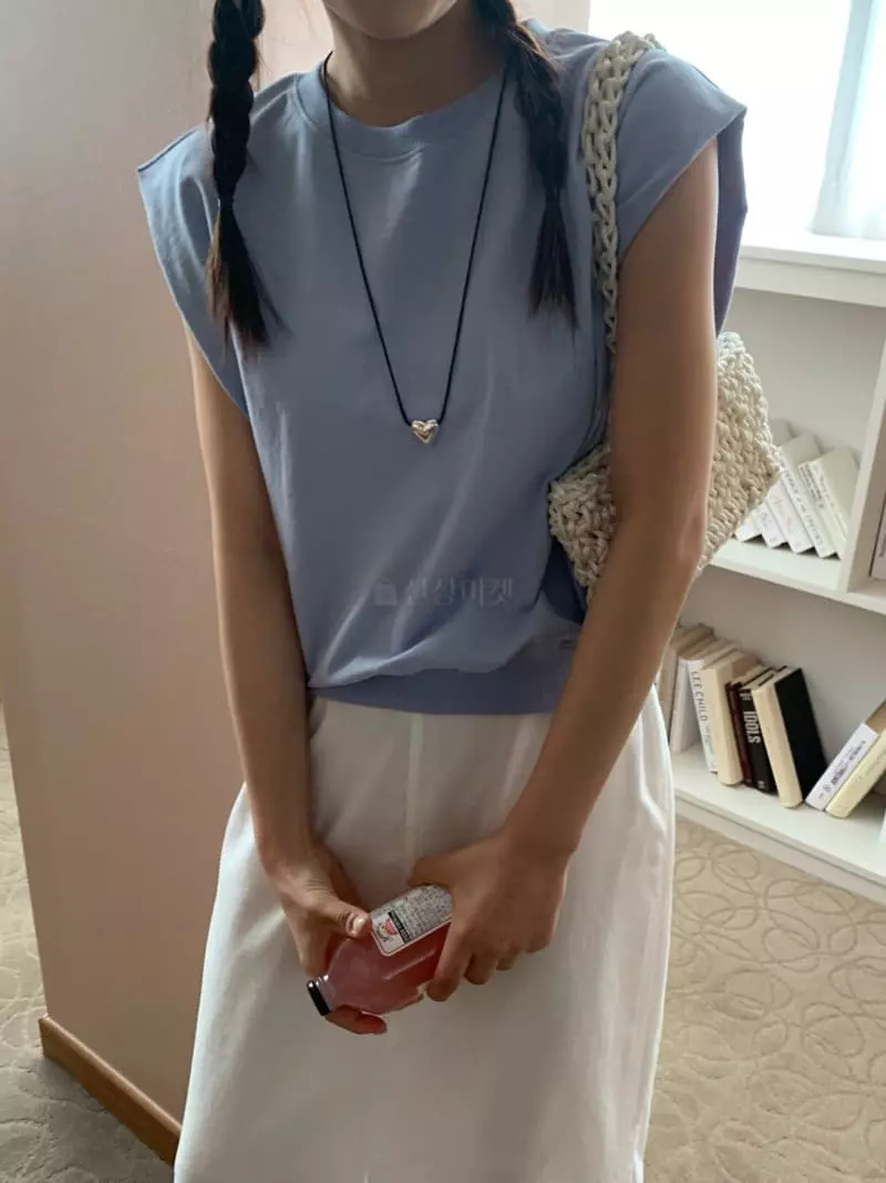 As Thought - Korean Women Fashion - #momslook - Café Sweatshirt - 8