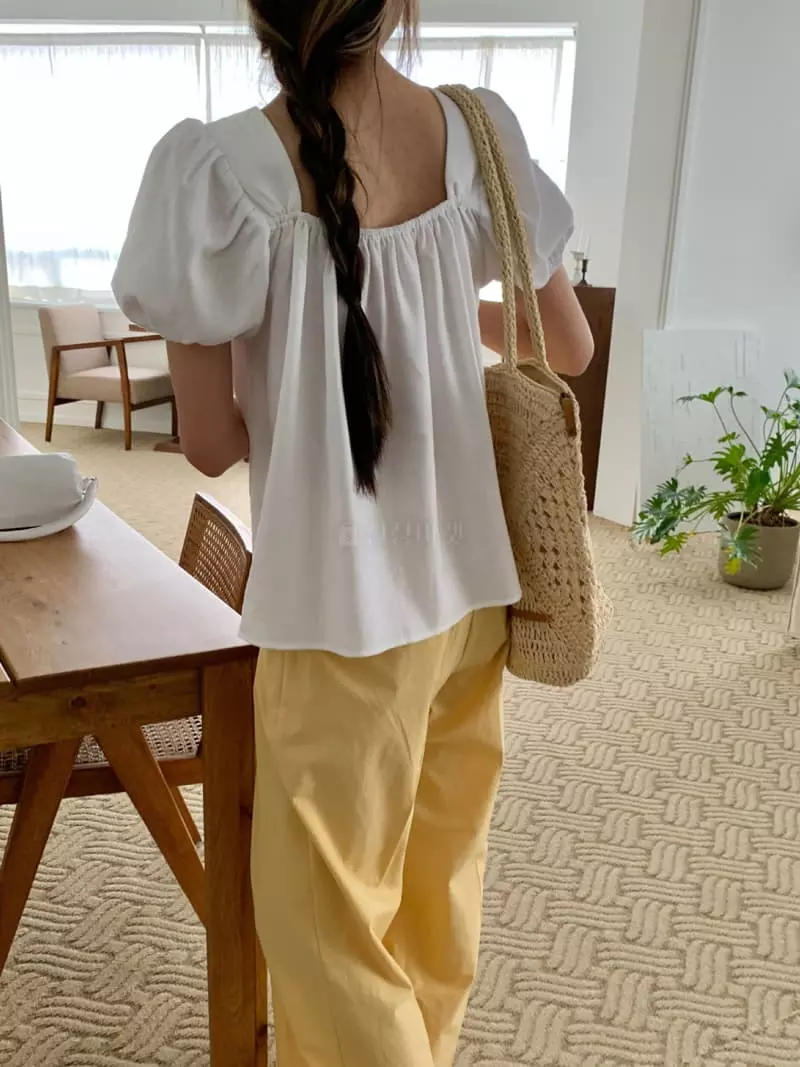 As Thought - Korean Women Fashion - #womensfashion - Shirring Blouse - 4