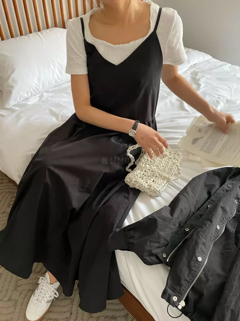 As Thought - Korean Women Fashion - #momslook - Square Tee - 7