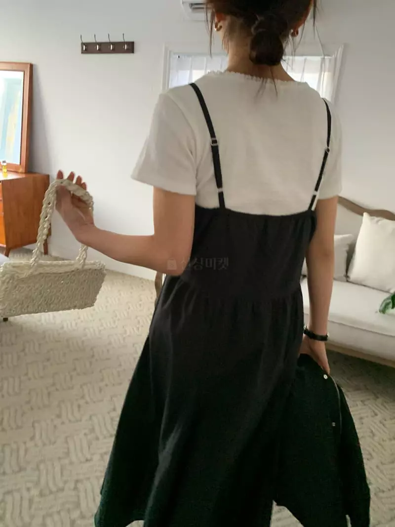 As Thought - Korean Women Fashion - #momslook - Square Tee - 9