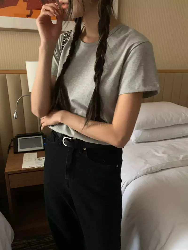 As Thought - Korean Women Fashion - #momslook - Mochi Tee