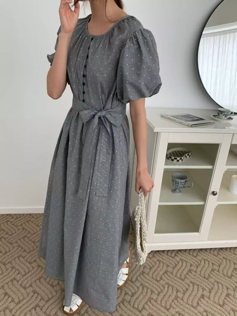 As Thought - Korean Women Fashion - #momslook - Lonon One-piece - 6