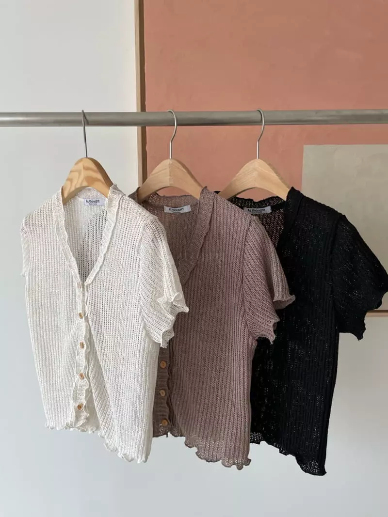 As Thought - Korean Women Fashion - #momslook - Love Crop Cardigan - 9