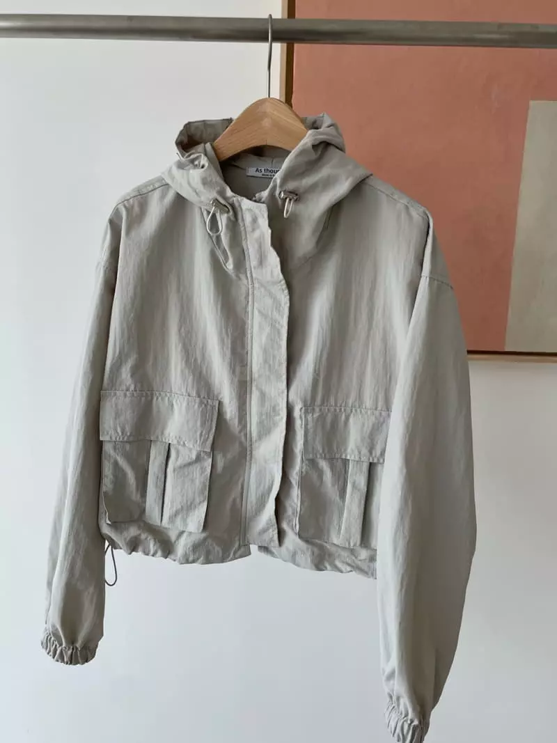 As Thought - Korean Women Fashion - #momslook - Light Summer Hoody - 10