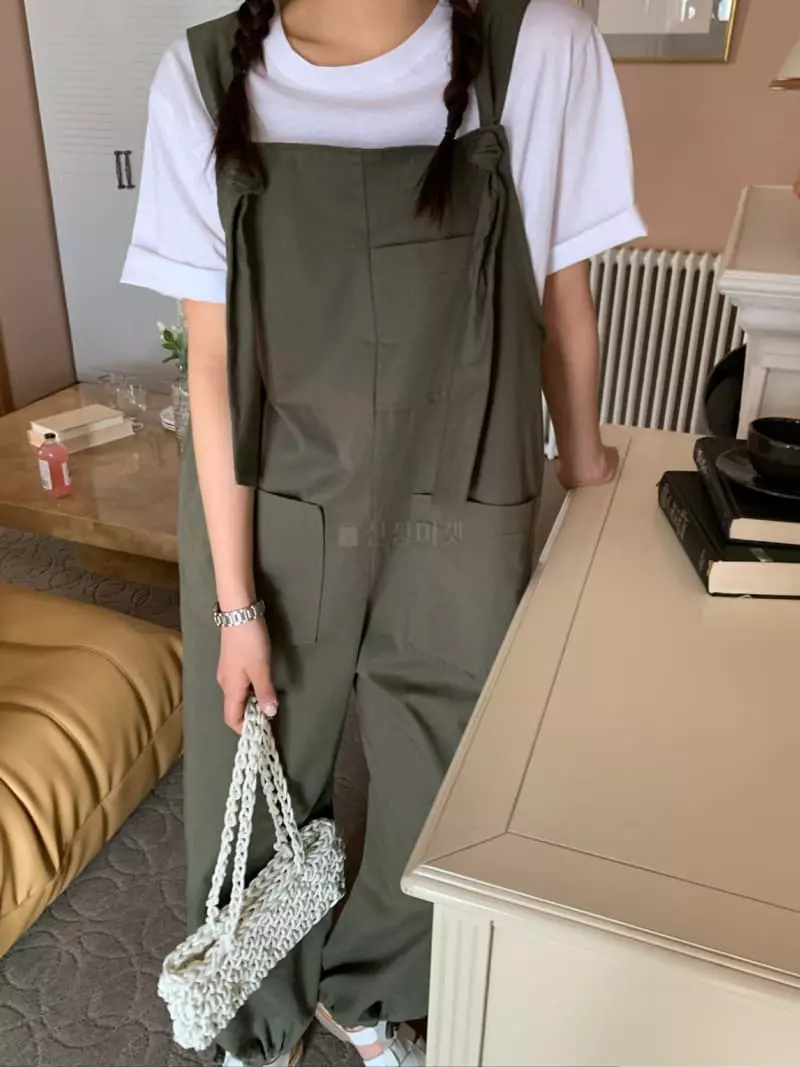 As Thought - Korean Women Fashion - #momslook - Tokyo Overalls - 10