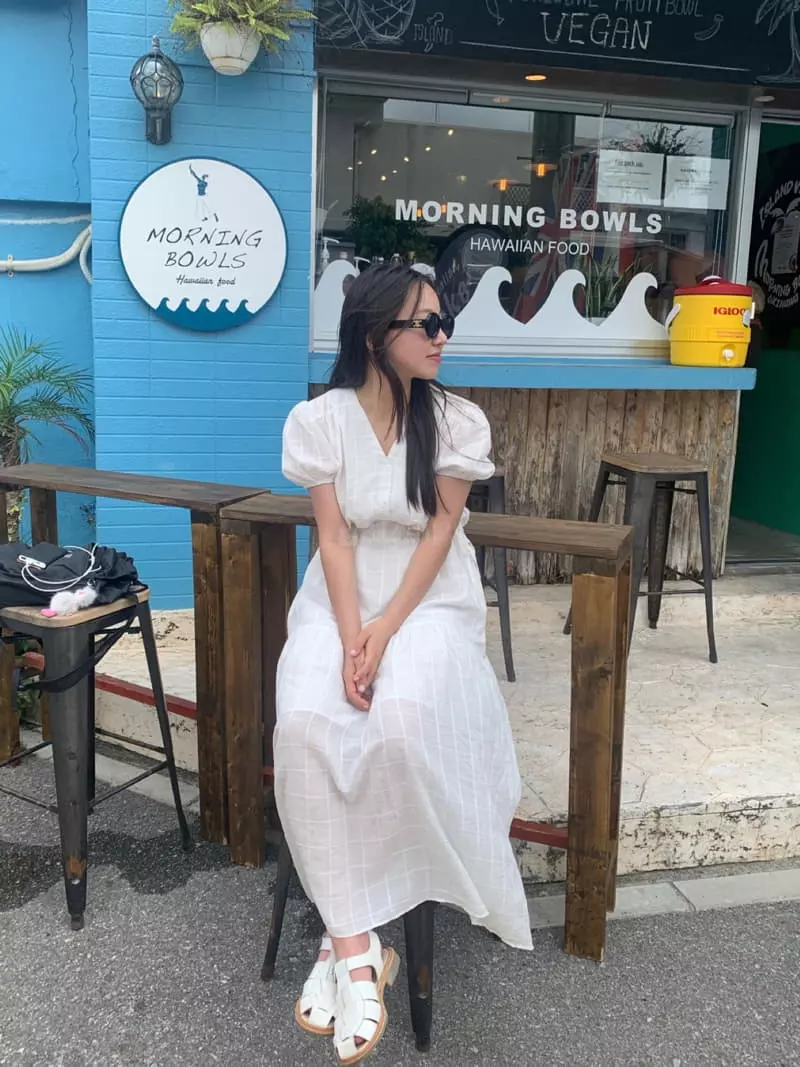 As Thought - Korean Women Fashion - #pursuepretty - Fare Long One-piece