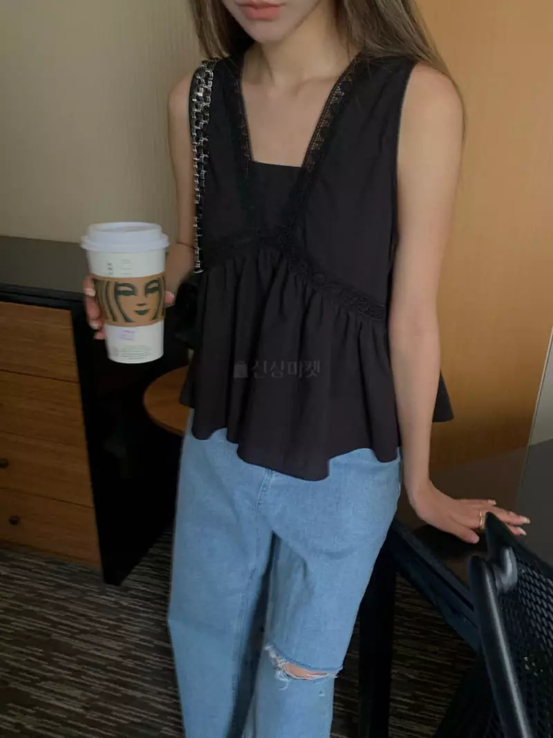 As Thought - Korean Women Fashion - #thatsdarling - Fare Frill Blouse - 6