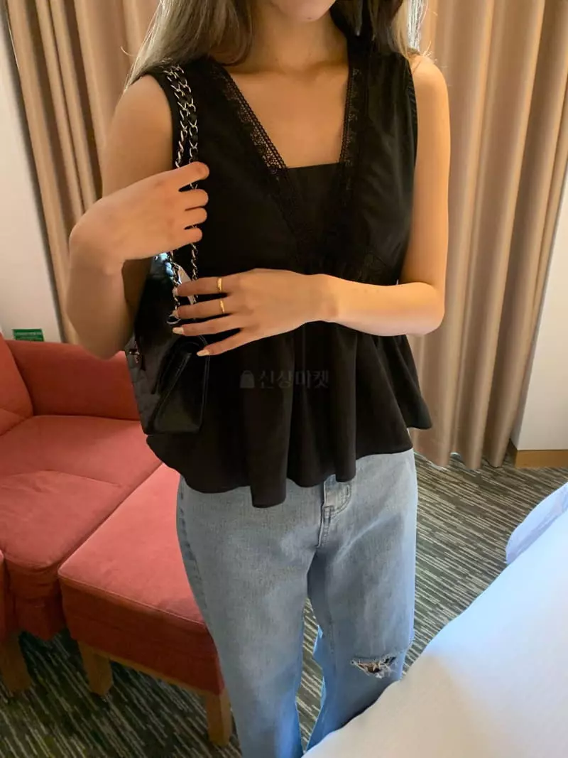 As Thought - Korean Women Fashion - #thelittlethings - Fare Frill Blouse - 7