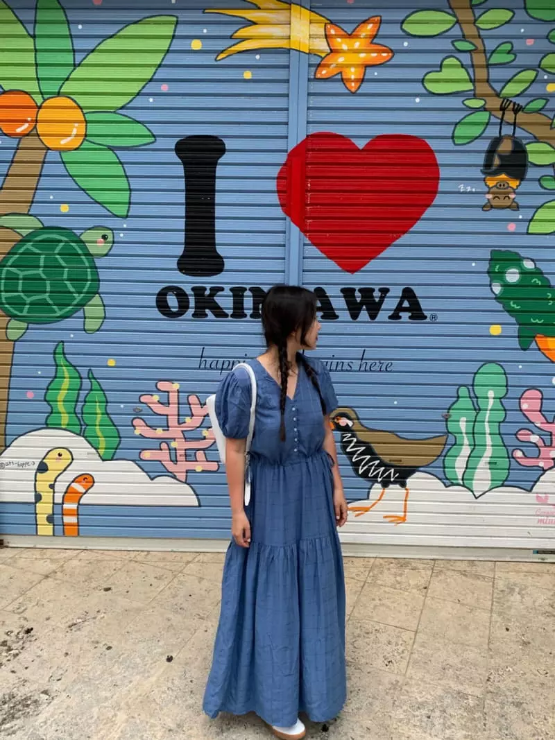 As Thought - Korean Women Fashion - #thelittlethings - Fare Long One-piece - 6