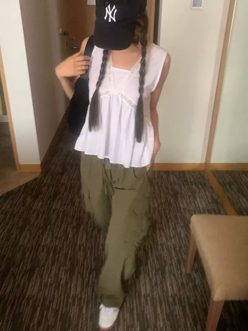 As Thought - Korean Women Fashion - #thelittlethings - CL Two Way Pants - 2