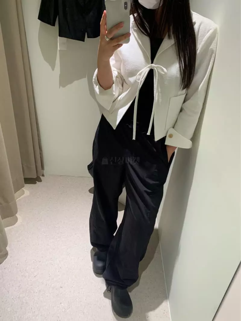 As Thought - Korean Women Fashion - #vintageinspired - Pure Ribbon Jacket