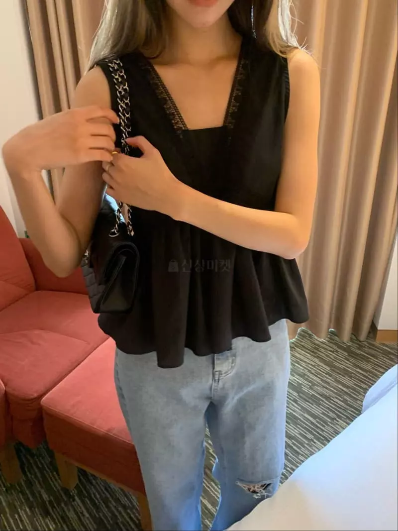 As Thought - Korean Women Fashion - #womensfashion - Fare Frill Blouse - 9