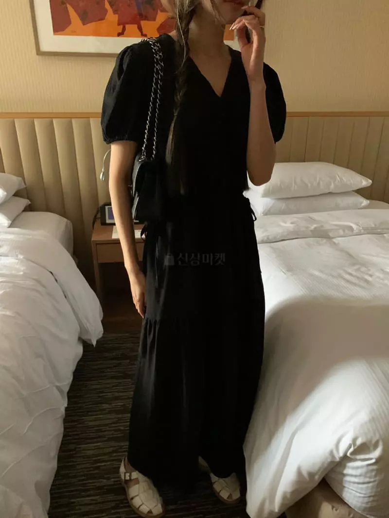 As Thought - Korean Women Fashion - #womensfashion - Fare Long One-piece - 12