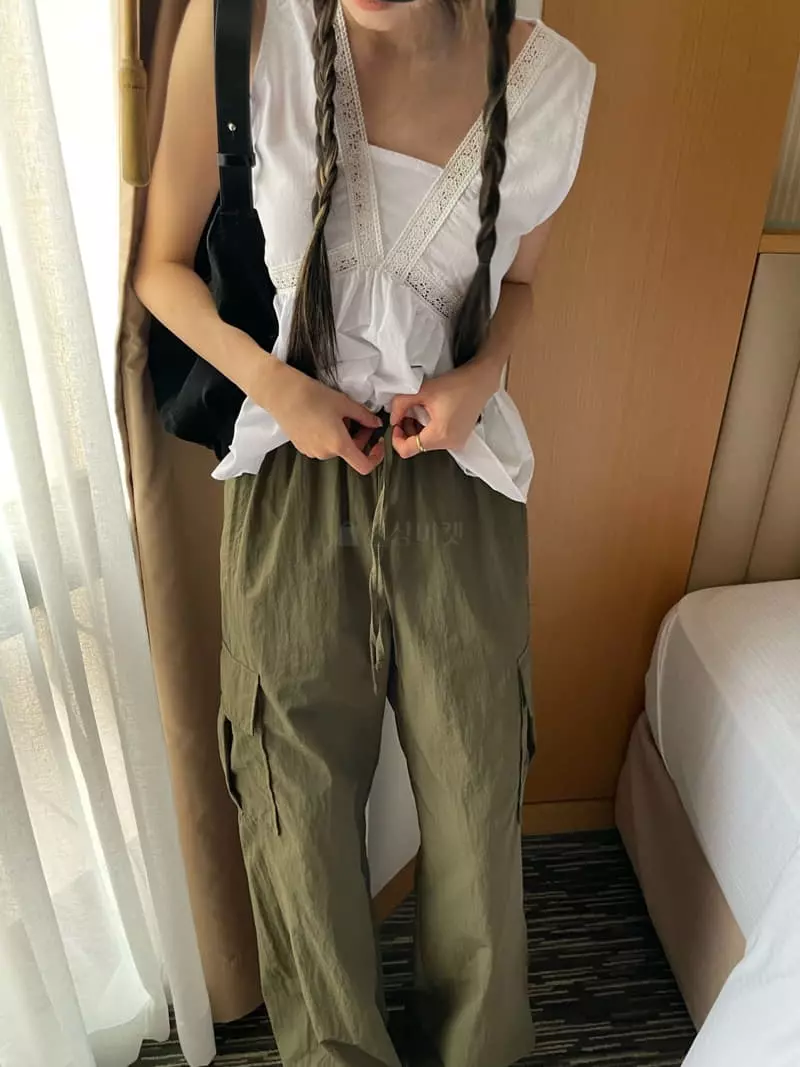As Thought - Korean Women Fashion - #momslook - CL Two Way Pants - 4