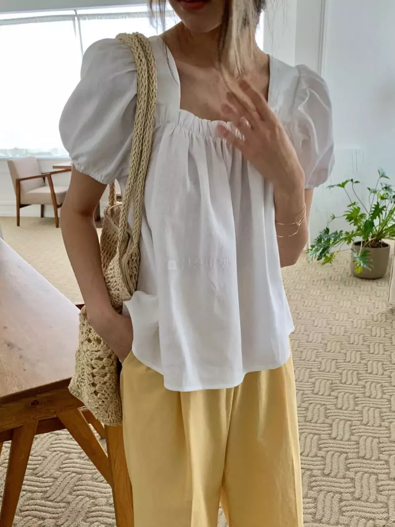 As Thought - Korean Women Fashion - #womensfashion - Shirring Blouse