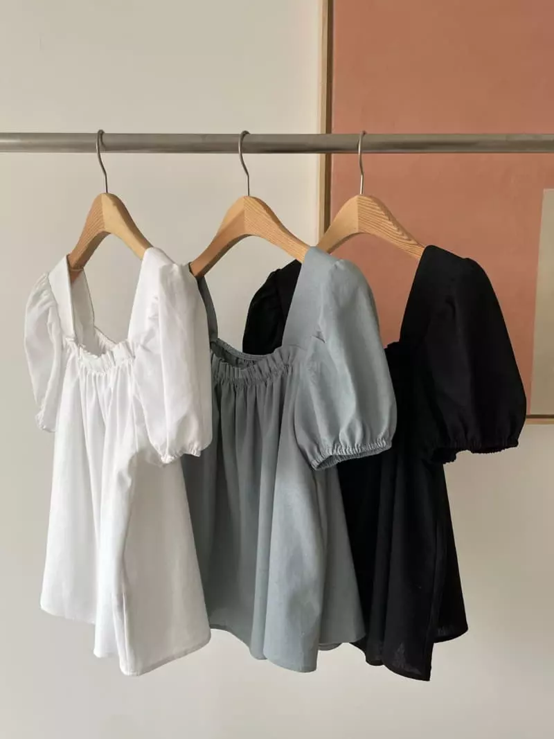 As Thought - Korean Women Fashion - #womensfashion - Shirring Blouse - 11