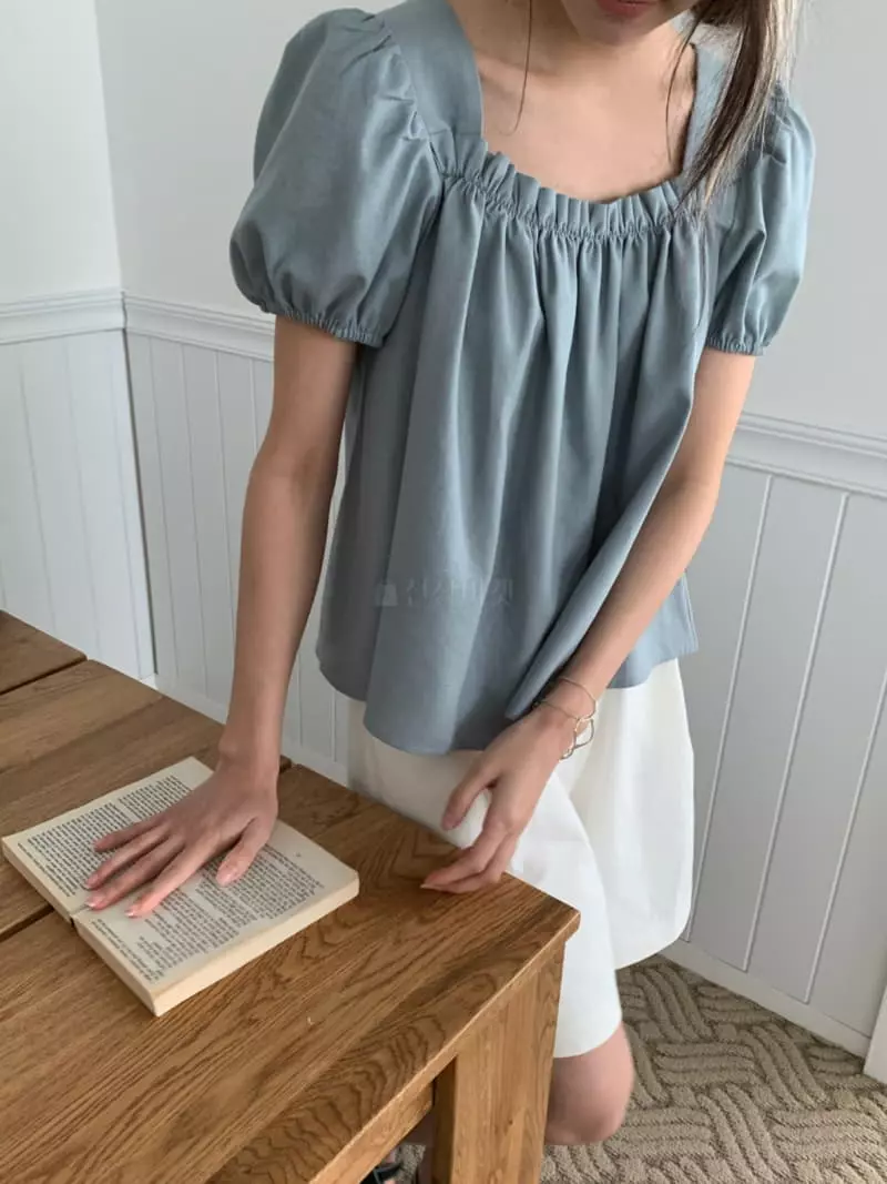 As Thought - Korean Women Fashion - #womensfashion - Shirring Blouse - 7