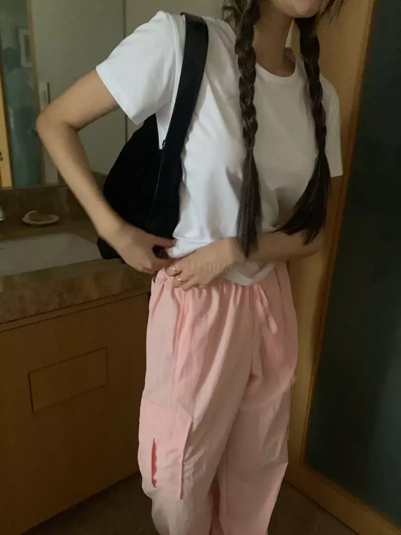 As Thought - Korean Women Fashion - #momslook - Mochi Tee - 4