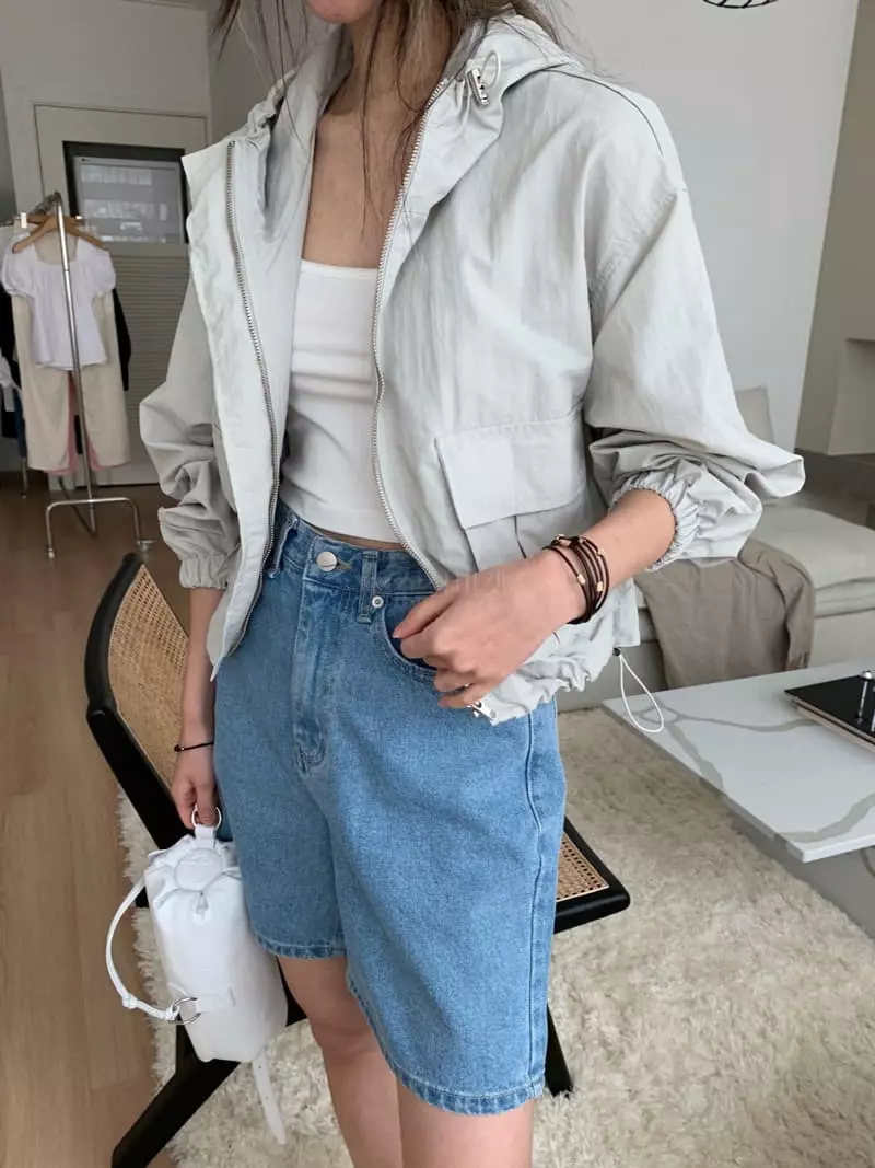 As Thought - Korean Women Fashion - #womensfashion - Light Summer Hoody - 9