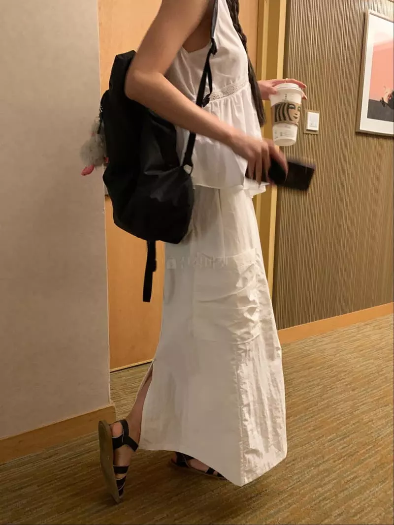 As Thought - Korean Women Fashion - #womensfashion - Dona SHIrring Pocket Skirt - 6