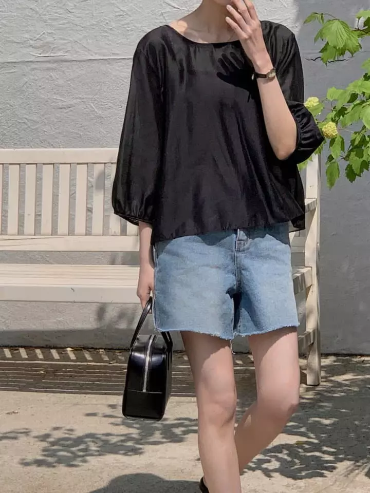 Atthismoment - Korean Women Fashion - #momslook - Ribbon Blouse - 9