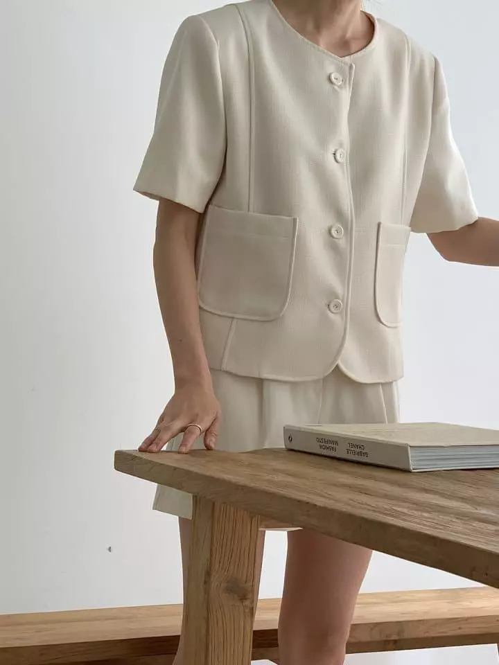 Atthismoment - Korean Women Fashion - #momslook - Summer Jacket - 5