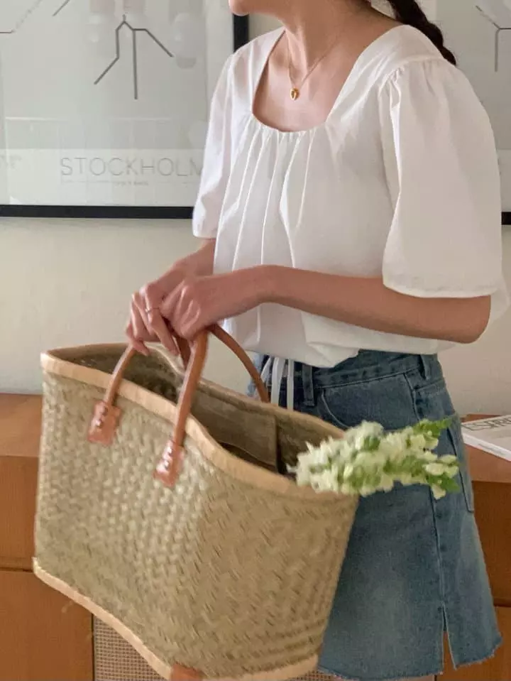 Atthismoment - Korean Women Fashion - #pursuepretty - Top Shirring Blouse - 2