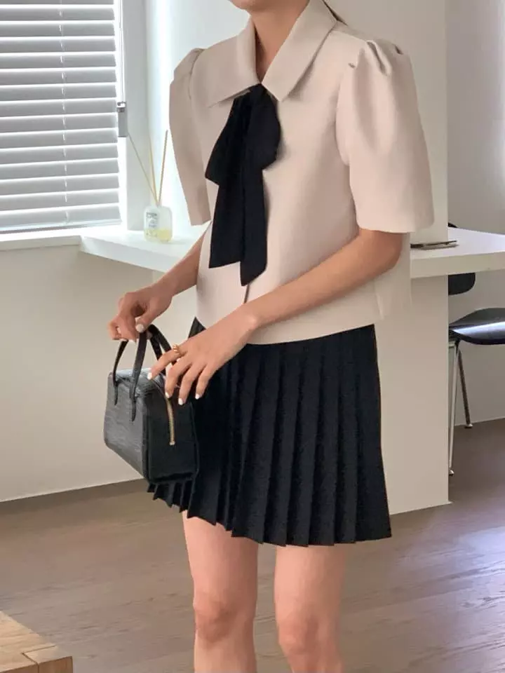 Atthismoment - Korean Women Fashion - #shopsmall - Ribbon Jacket - 3