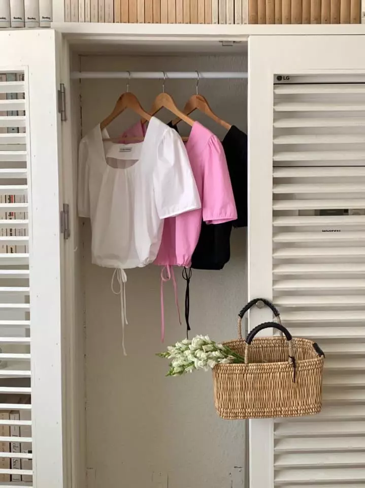 Atthismoment - Korean Women Fashion - #womensfashion - Top Shirring Blouse - 11