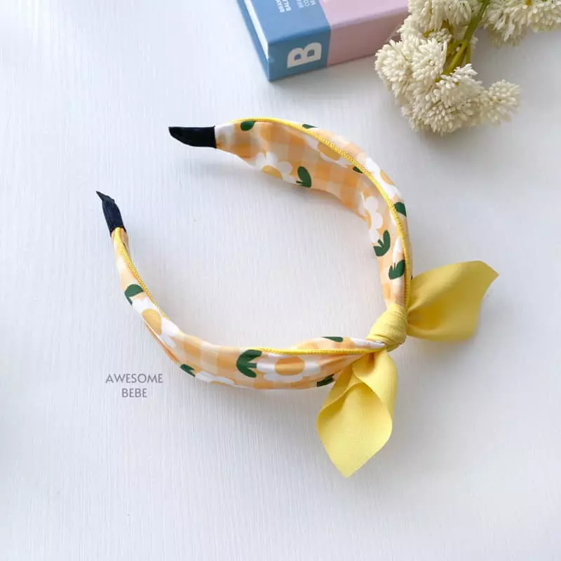 Awesome Bebe - Korean Children Fashion - #prettylittlegirls - Color Daisy Ribbon Hairband - 12